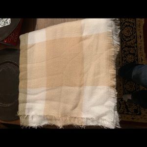 Tan huge brand new scarf